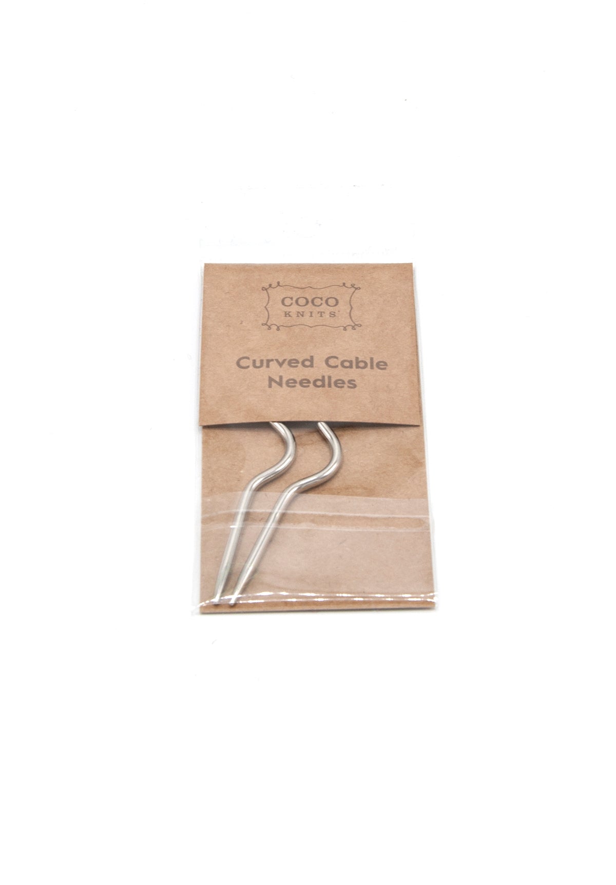 Cocoknits Metal Curved Cable Needles
