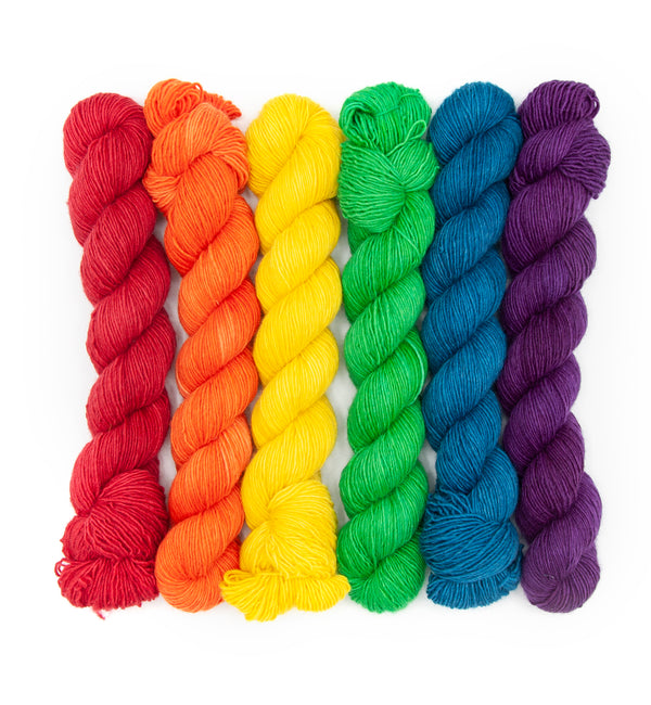 Classic Rainbow Yarn – companionfiber