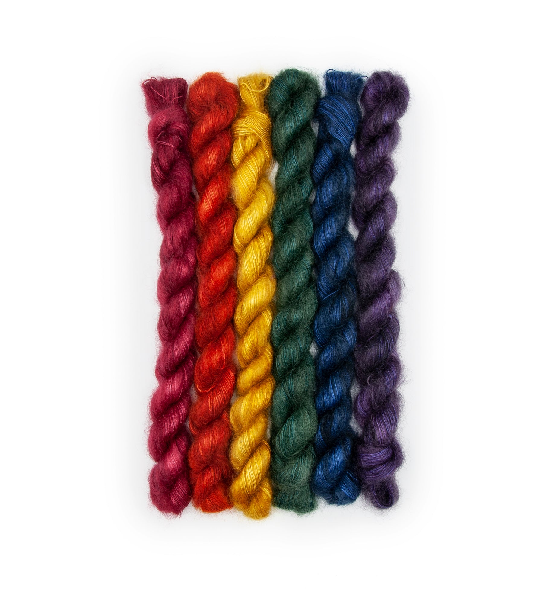 Jewel-Tone Pride Rainbow Mini Bundle - Neighborhood Fiber Co.
